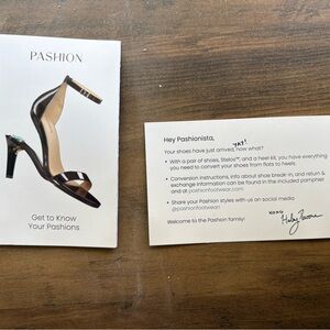 Pashion Footwear ‘the d’orsay’ in ‘bone tweed’